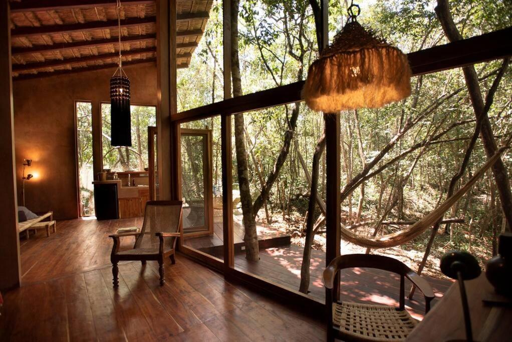 Ojo De Arbol, Boutique Cabin In The Real Jungle Tulum Exterior photo