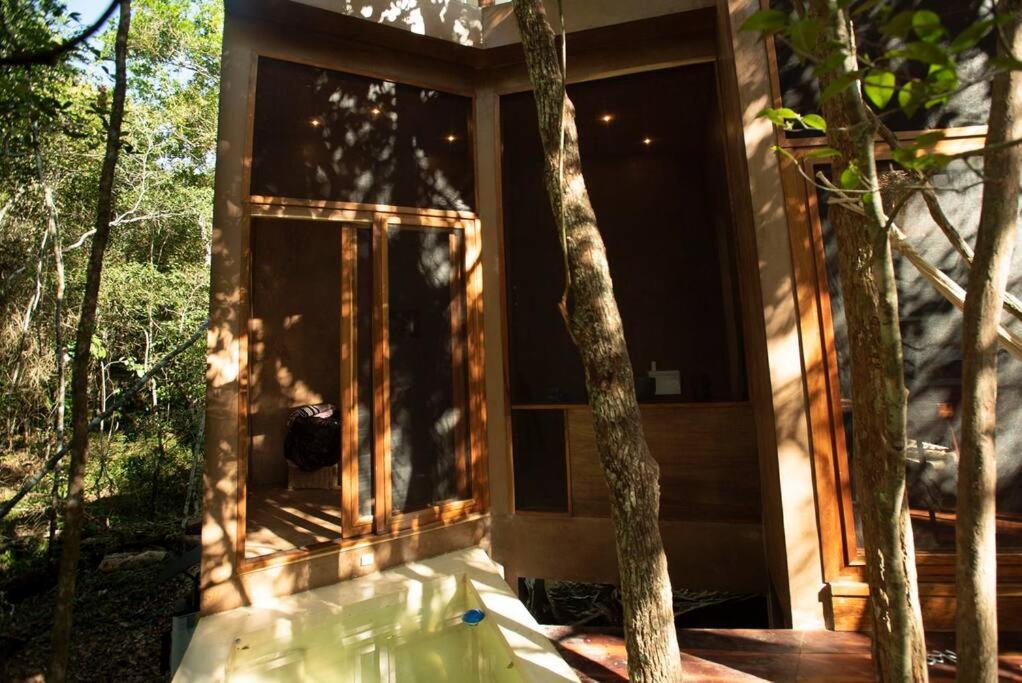 Ojo De Arbol, Boutique Cabin In The Real Jungle Tulum Exterior photo