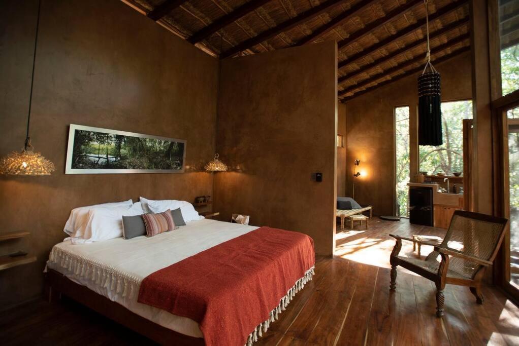 Ojo De Arbol, Boutique Cabin In The Real Jungle Tulum Exterior photo