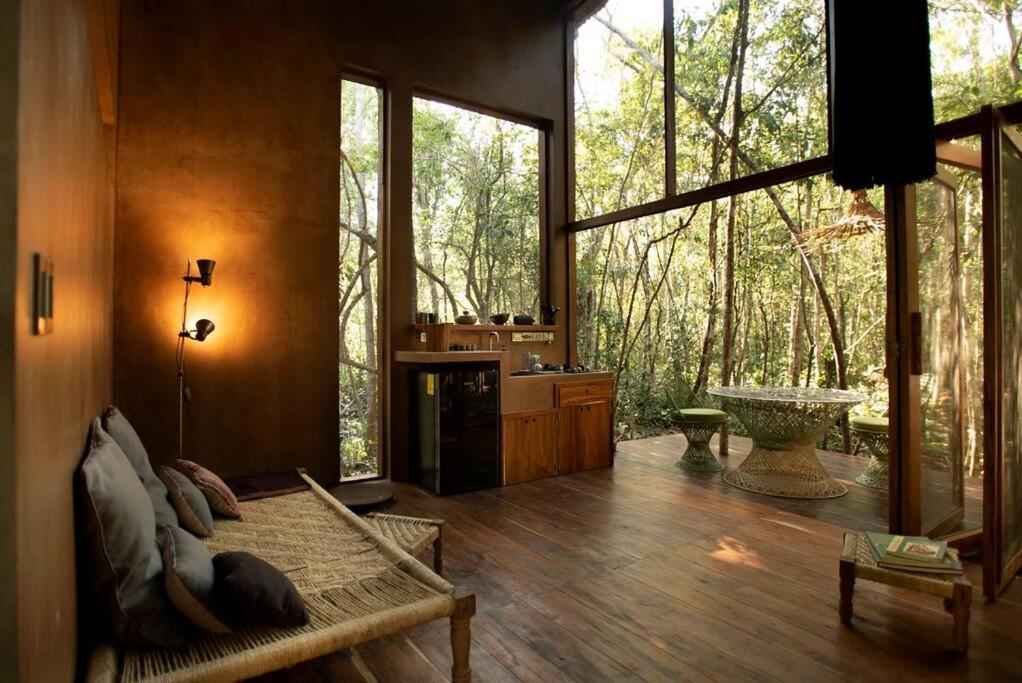 Ojo De Arbol, Boutique Cabin In The Real Jungle Tulum Exterior photo
